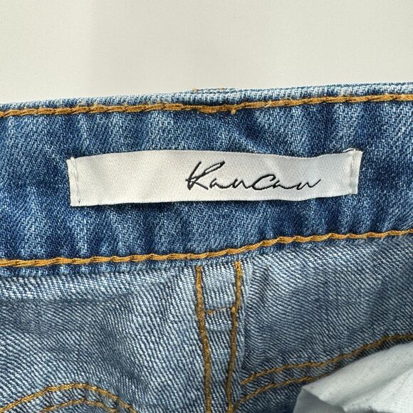 KANCAN Distressed Boyfriend Jeans KC6195M Size 28 - Picture 6 of 7